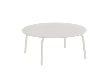 YUA - Round steel garden side table by Blomus