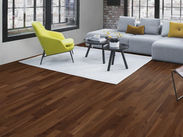 PRESTIGE AMERICAN WALNUT NATURE - 2 layers wooden parquet by BOEN