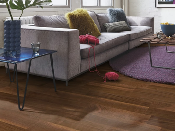TOLDA DI NAVE AMERICAN WALNUT ANDANTE - 3 layers walnut parquet by BOEN