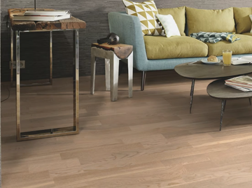 TOLDA DI NAVE OAK CONCERTO WHITE - 3 layers oak parquet by BOEN