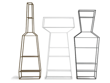 APRIL, MAY, JUNE - Sectional shelving unit by Bonaldo