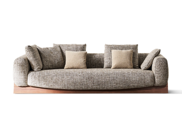 BOOLEAN - Fabric sofa by Bonaldo