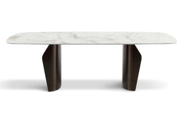 FLAME - Barrel-shaped table by Bonaldo