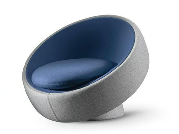 GLOBALOVE - Upholstered fabric armchair by Bonaldo