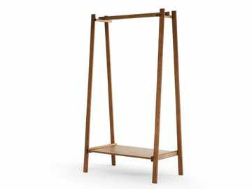 ISOLA - Solid wood coat stand by Bonaldo