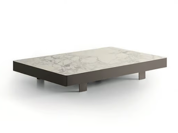 JAZZ - Low rectangular ceramic coffee table by Bonaldo