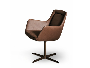 NEWTON LOW - Swivel office chair by Bonaldo