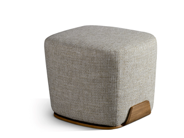 OLOS POUF - Rectangular fabric pouf by Bonaldo