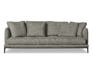 SOFT ISLAND - Sectional fabric sofa by Bonaldo