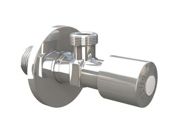 PULSAR - Angle brass stop valve by Bonomini