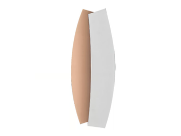 DOUBLE - Wall-mounted mirror by Bontempi Casa