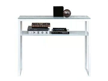 HIP HOP - Rectangular crystal and steel console table by Bontempi Casa