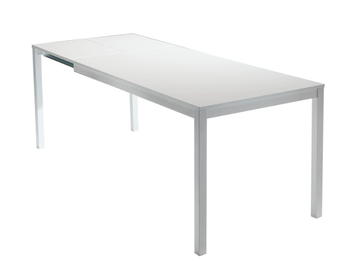 MAGO - Extending steel and melamine dining table by Bontempi Casa