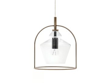 SWING - Blown glass pendant lamp by Bontempi Casa