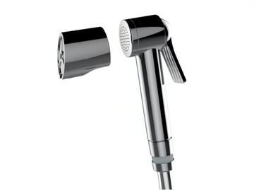 APICE - ABS handshower with hose with bracket by Bossini