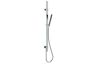 APICE - Brass shower wallbar with hand shower with hose by Bossini