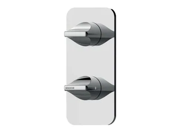 APICE - Recessed thermostatic shower mixer with plate by Bossini