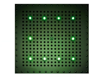 DREAM CUBE LIGHT RGB CROMOTHERAPY - LED built-in overhead shower with chromotherapy by Bossini
