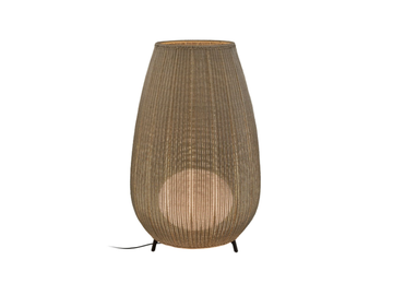 AMPHORA 03 - Synthetic fibre floor lamp by BOVER