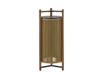KANDO P/111/R Outdoor - Teak floor lamp by BOVER