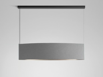 NOREN S/151 - Acoustic LED pendant lamp by BOVER