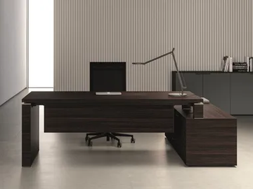 JET - Office desk with cable management by Bralco
