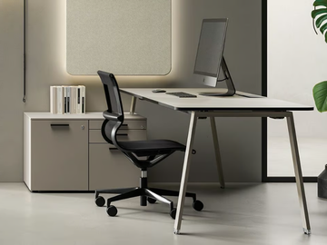 TAKE-OFF EVO / COUNTRY - Workstation desk with shelves by Bralco