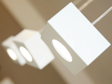 CUBETTO - LED aluminium pendant lamp by Brillamenti