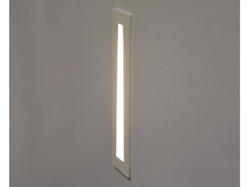 SLOT - LED wall-mounted steel steplight by Brillamenti