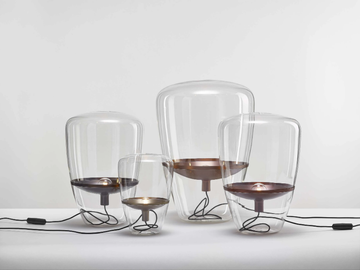 BALLOONS - LED blown glass floor lamp by BROKIS