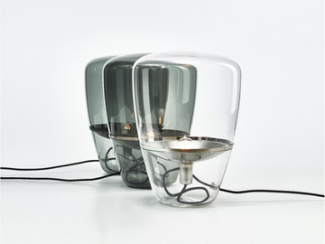 BALLOONS - LED blown glass table lamp by BROKIS