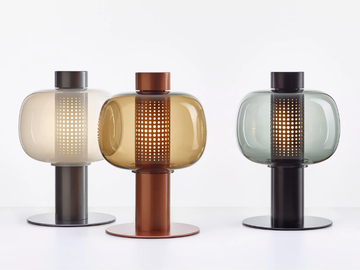 BONBORI OUTDOOR - LED Glass and Stainless Steel Outdoor table lamp by BROKIS