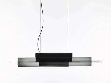 OVERLAY - LED blown glass pendant lamp by BROKIS