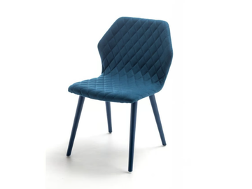 AVA - Upholstered fabric chair by Bross