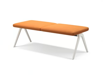 A-BENCH - Backless fabric bench seating by Brunner