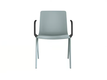 A-CHAIR - Plastic chair with armrests by Brunner