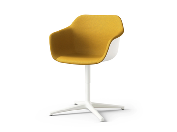 CRONA LIGHT TOUCH - Swivel chair with armrests by Brunner
