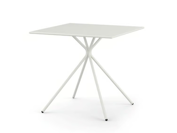 CRONA STEEL - Square steel garden table by Brunner