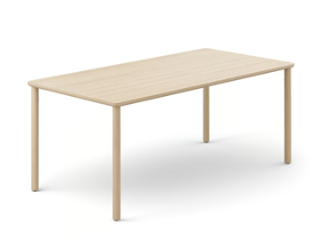 FEEL - Wooden dining table by Brunner