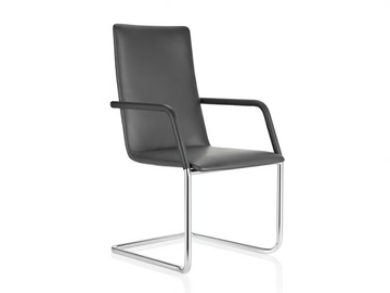 FINASOFT - Leather chair by Brunner