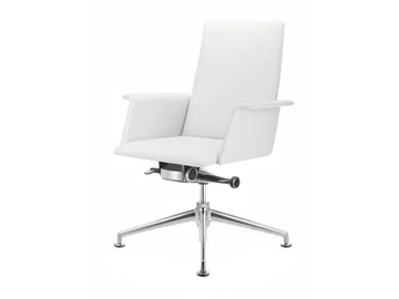 FINASOFT - Office chair with armrests with 4-Spoke base by Brunner
