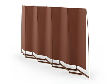 FOILD - Freestanding office screen by Brunner