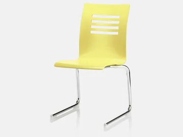FOX - Cantilever plastic chair by Brunner
