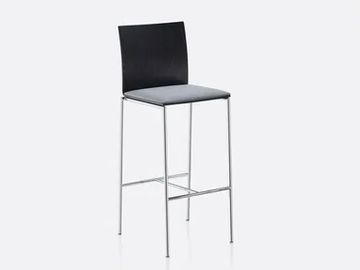 MILANOLIGHT - Wooden chair by Brunner