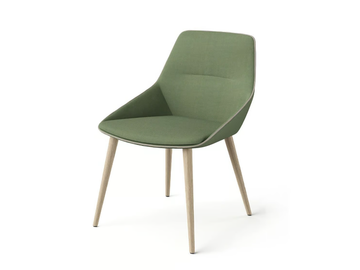RAY SOFT - Upholstered chair by Brunner