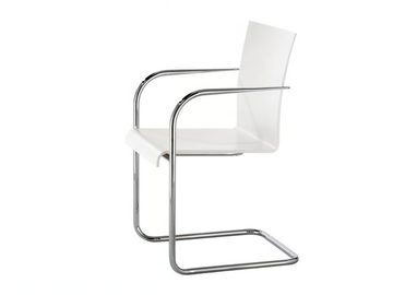 VERONA - Cantilever chair with armrests by Brunner
