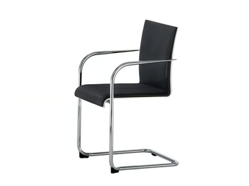VERONA - Cantilever upholstered chair with armrests by Brunner