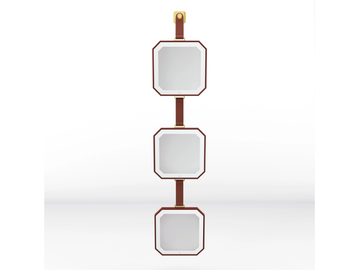 ARTEMIDE - Framed wall-mounted mirror by BRUNO ZAMPA