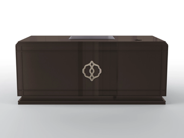 CLARK - Executive desk with cable management by BRUNO ZAMPA