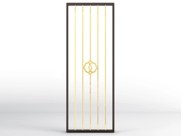ODISSEY - Room divider in solid wood and metal by BRUNO ZAMPA